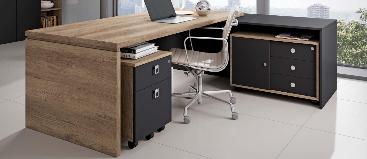 Bureau eik fineer